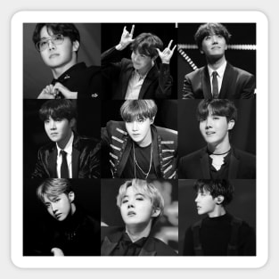 J Hope BTS Collage Sticker